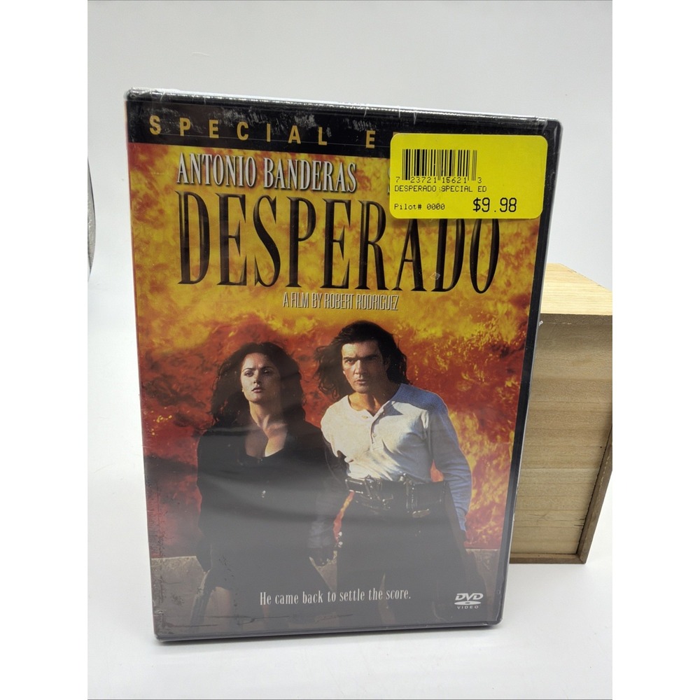 Desperado Special Edition DVD 1995 Antonio Banderas Salma Hayek New Sealed